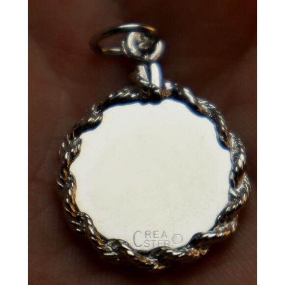 Vintage Hawaiian Islands Sterling Charm Crea - Picture 3 of 3